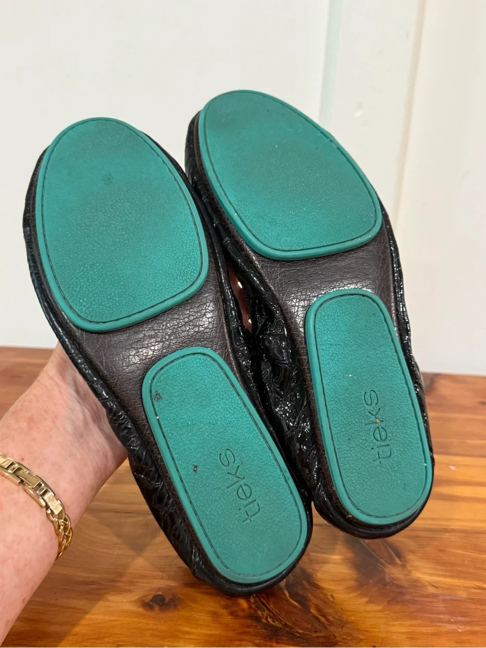 Tieks Obsidian Black Ballet Flats